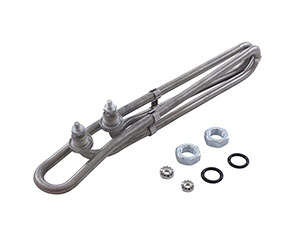 Heating Element, 4-FLO-T, Titanium, (4.0kW), (1.0kW), Flo-Thru